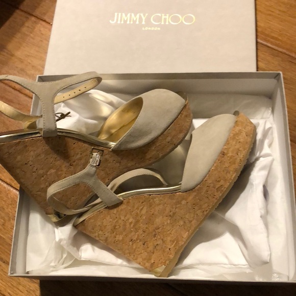 Jimmy choo suede wedges - Picture 4 of 4
